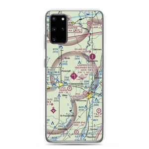 Lawrenceville Vincennes International Airport (LWV) VFR Sectional Samsung Case