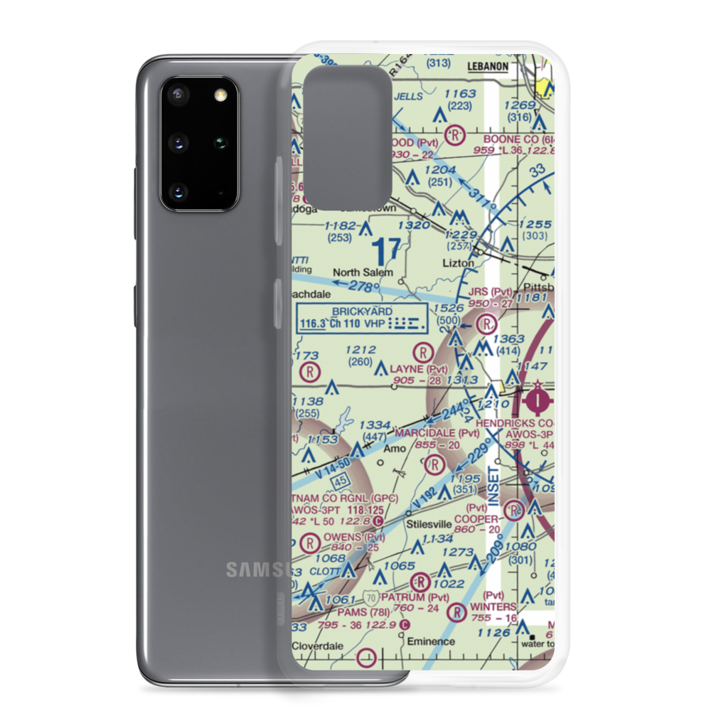 Layne Field (5II1) VFR Sectional Samsung Case Samsung Galaxy S20 Plus model shown