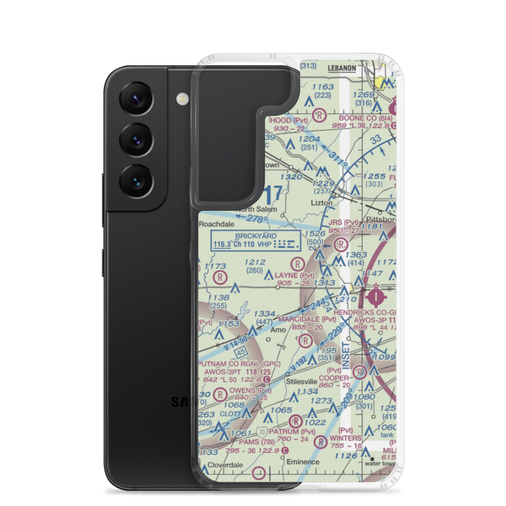 Layne Field (5II1) VFR Sectional Samsung Case Samsung Galaxy S22 model shown