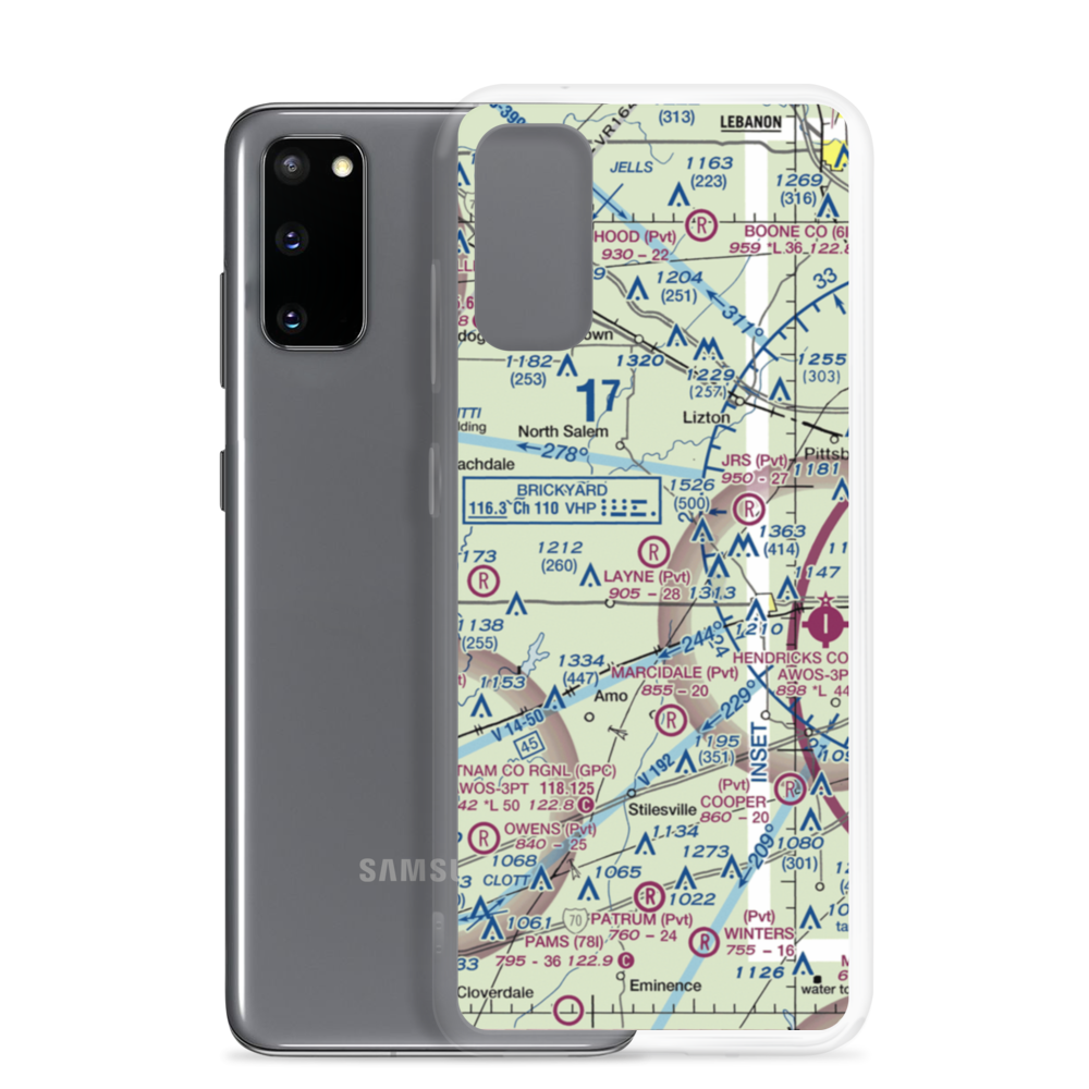 Layne Field (5II1) VFR Sectional Samsung Case Samsung Galaxy S20 model shown