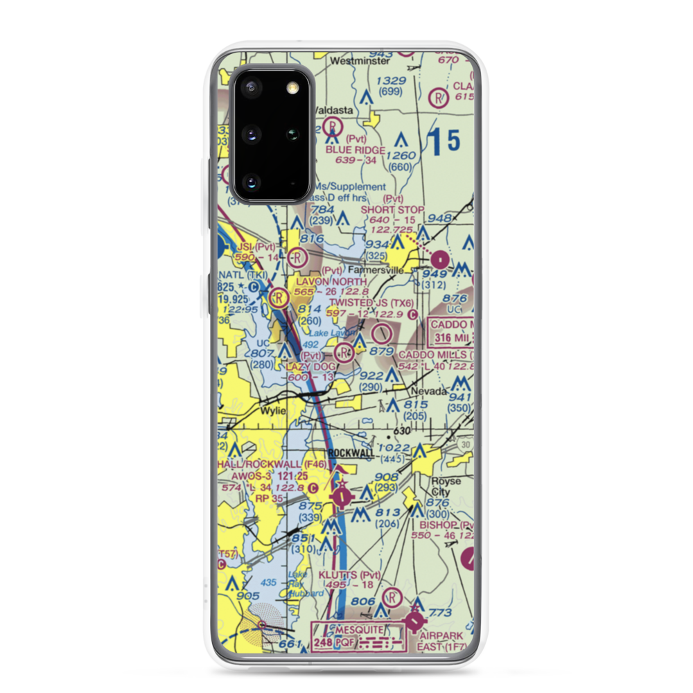 Lazy Dog Ranch Airpark (3TE3) VFR Sectional Samsung Case Samsung Galaxy S20 Plus model shown