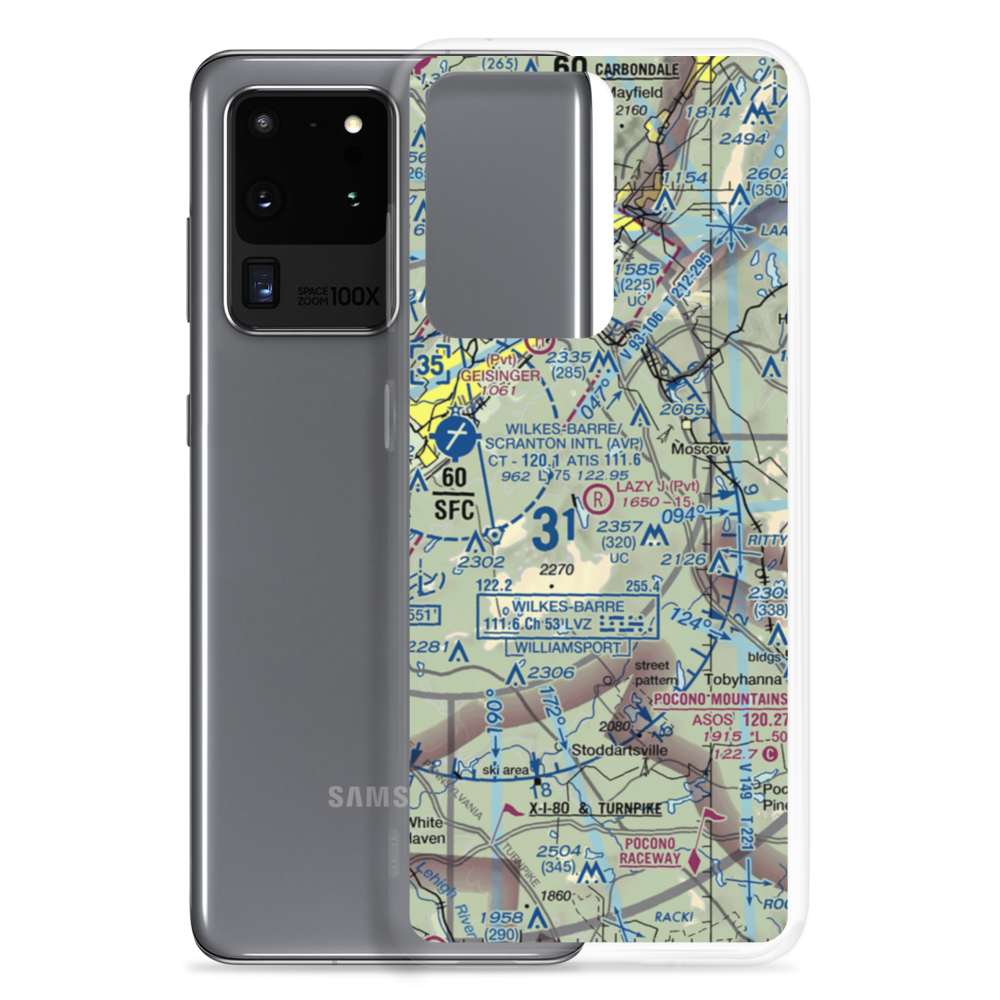 Lazy J. Ranch Airport (PS82) VFR Sectional Samsung Case Samsung Galaxy S20 Ultra model shown