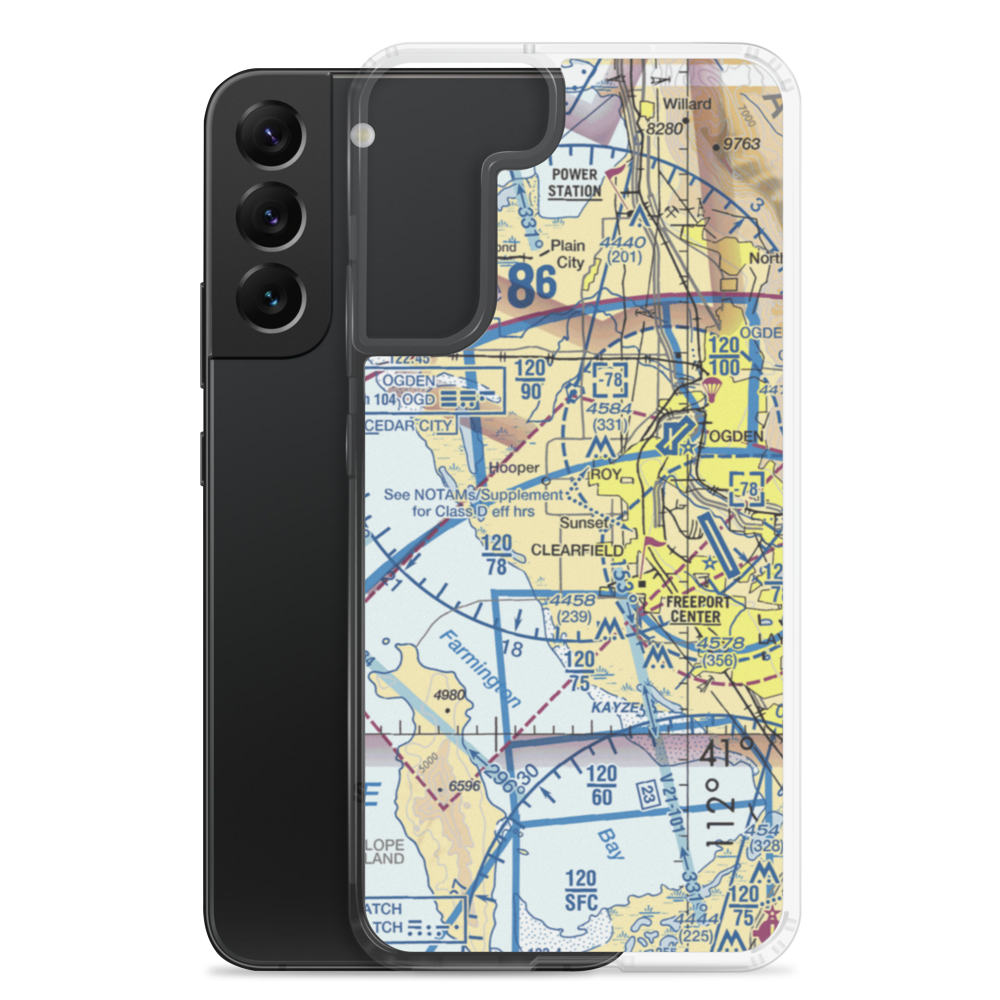 Lbl Farms Airport (UT48) VFR Sectional Samsung Case Samsung Galaxy S22 Plus model shown
