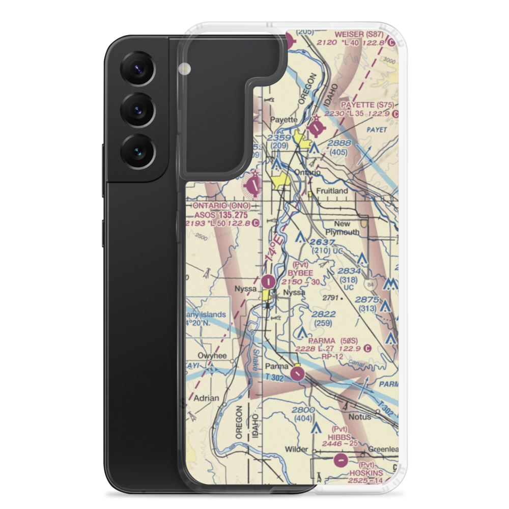 Lemons Field (2ID6) VFR Sectional Samsung Case Samsung Galaxy S22 Plus model shown