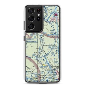 Leon Airport (W07) VFR Sectional Samsung Case