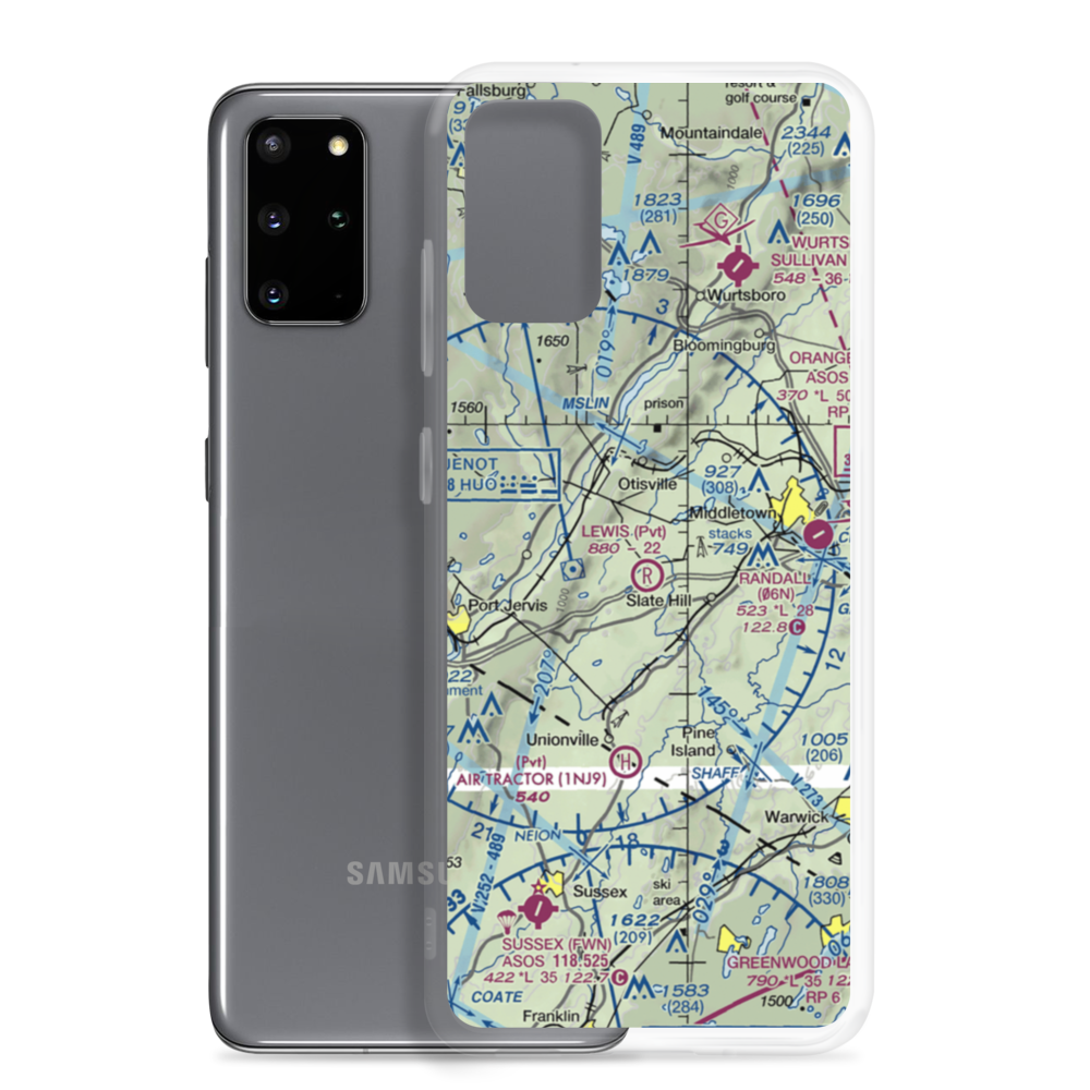 Lewis Landing Airport (NK79) VFR Sectional Samsung Case Samsung Galaxy S20 Plus model shown