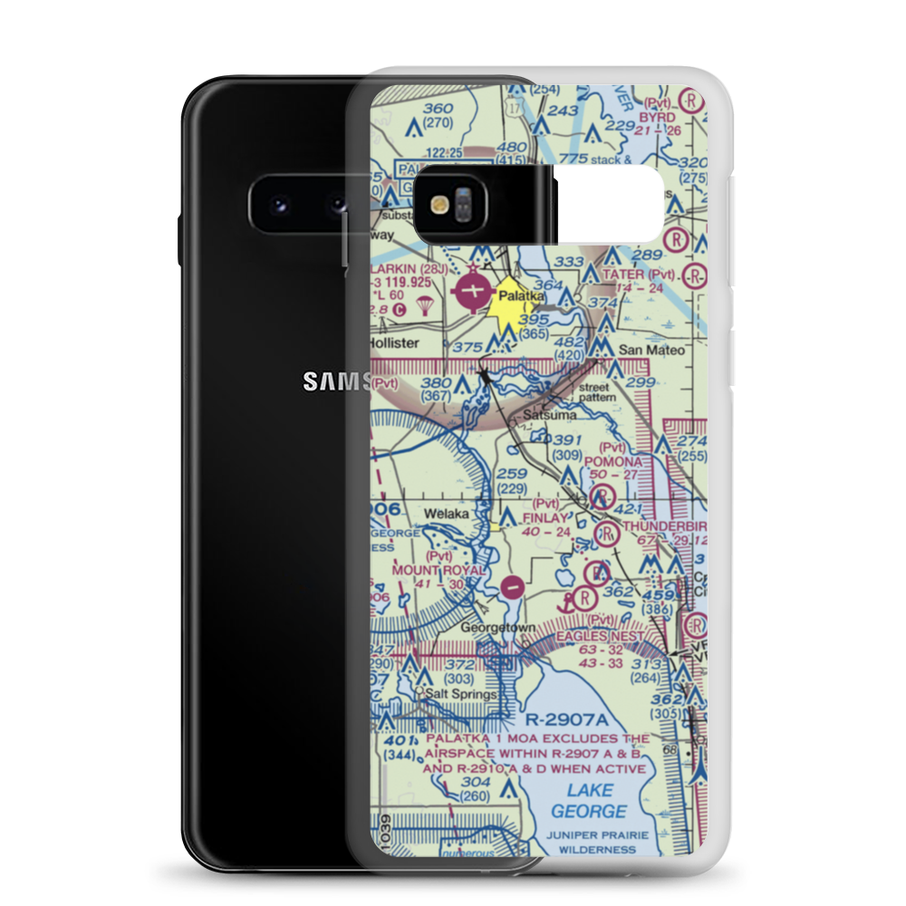 Lib Field (2FD8) VFR Sectional Samsung Case Samsung Galaxy S10 model shown