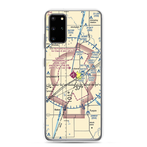 Liberal Mid-America Regional Airport (LBL) VFR Sectional Samsung Case