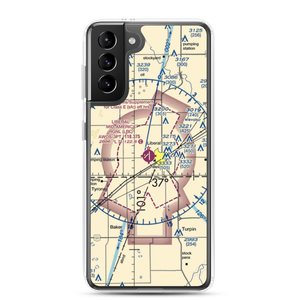 Liberal Mid-America Regional Airport (LBL) VFR Sectional Samsung Case