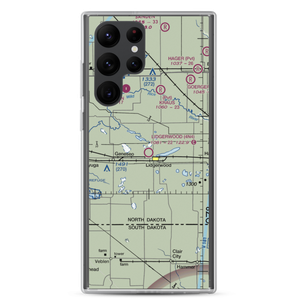 Lidgerwood Municipal Airport (4N4) VFR Sectional Samsung Case