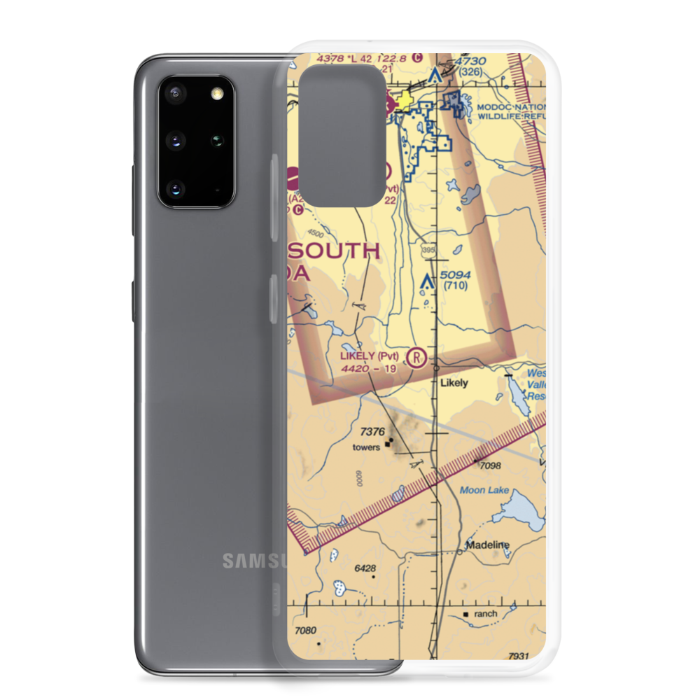 Likely Airport (9CL3) VFR Sectional Samsung Case Samsung Galaxy S20 Plus model shown