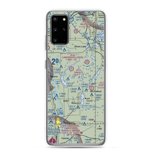 Lilac Time Airport (WI12) VFR Sectional Samsung Case