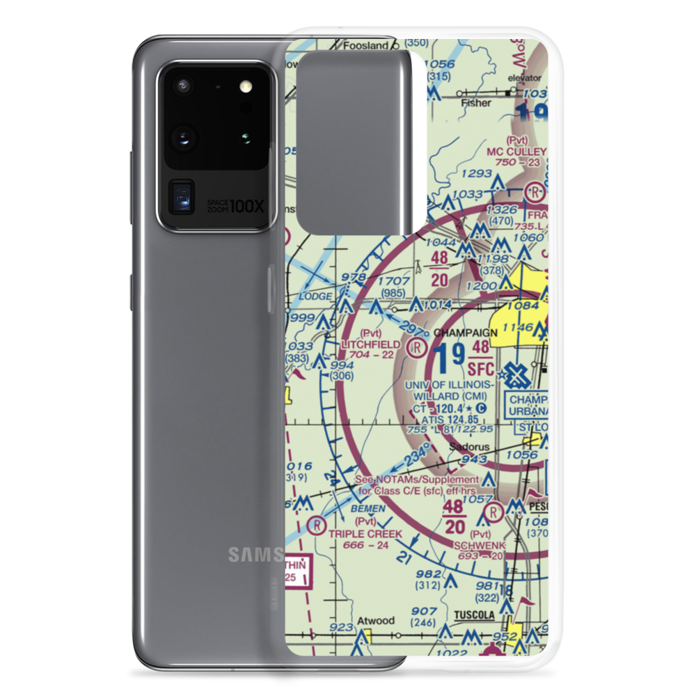 Litchfield RLA Restricted Landing Area (4IS7) VFR Sectional Samsung Case Samsung Galaxy S20 Ultra model shown