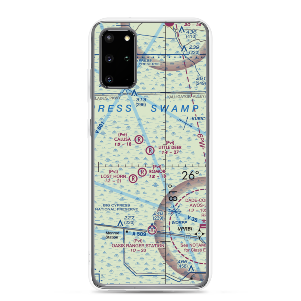 Little Deer Airport (16FA) VFR Sectional Samsung Case Samsung Galaxy S20 Plus model shown