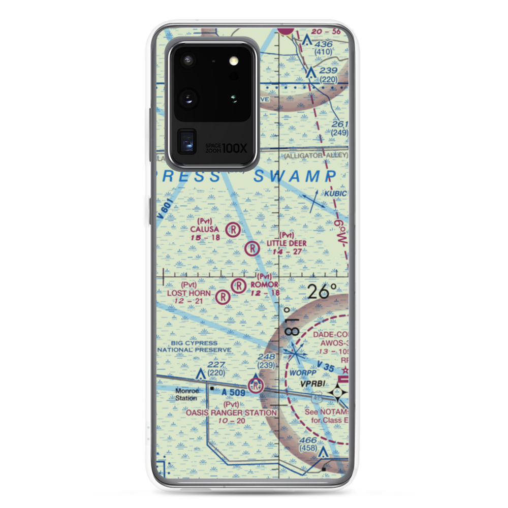 Little Deer Airport (16FA) VFR Sectional Samsung Case Samsung Galaxy S20 Ultra model shown