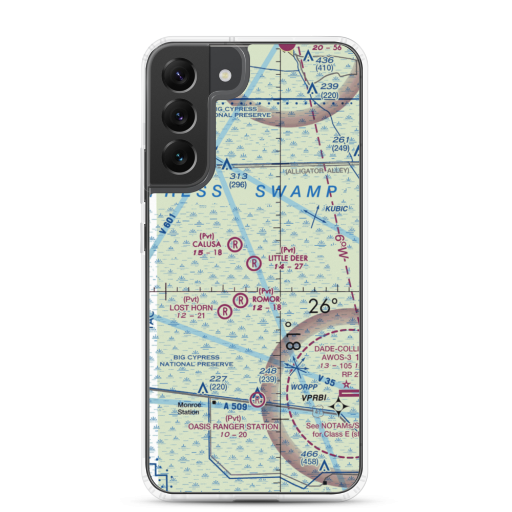 Little Deer Airport (16FA) VFR Sectional Samsung Case Samsung Galaxy S22 Plus model shown