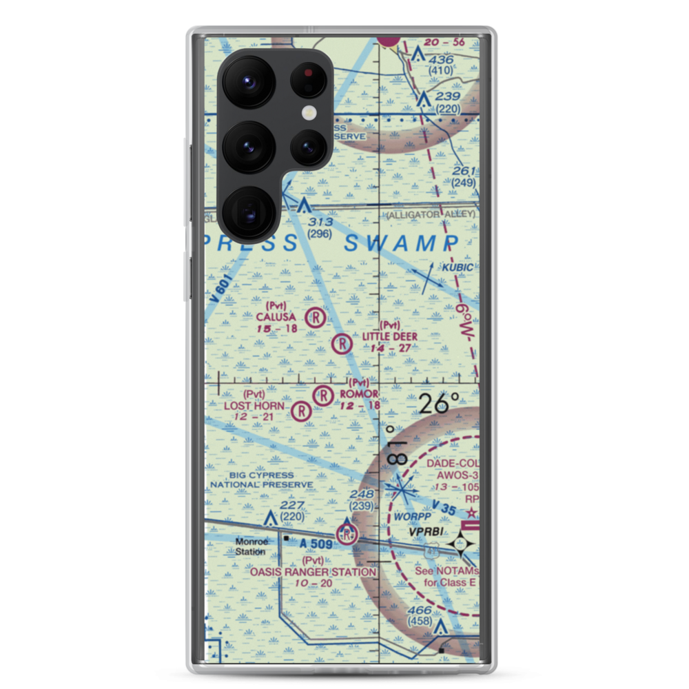 Little Deer Airport (16FA) VFR Sectional Samsung Case Samsung Galaxy S22 Ultra model shown