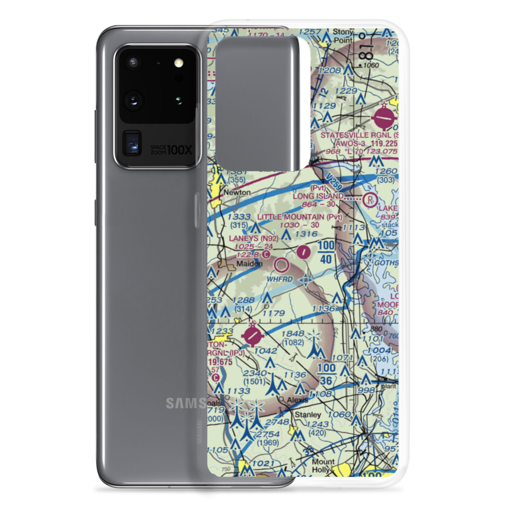 Little Mountain Airport (6NC1) VFR Sectional Samsung Case Samsung Galaxy S20 Ultra model shown