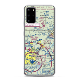 Little Rock Air Force Base (LRF) VFR Sectional Samsung Case