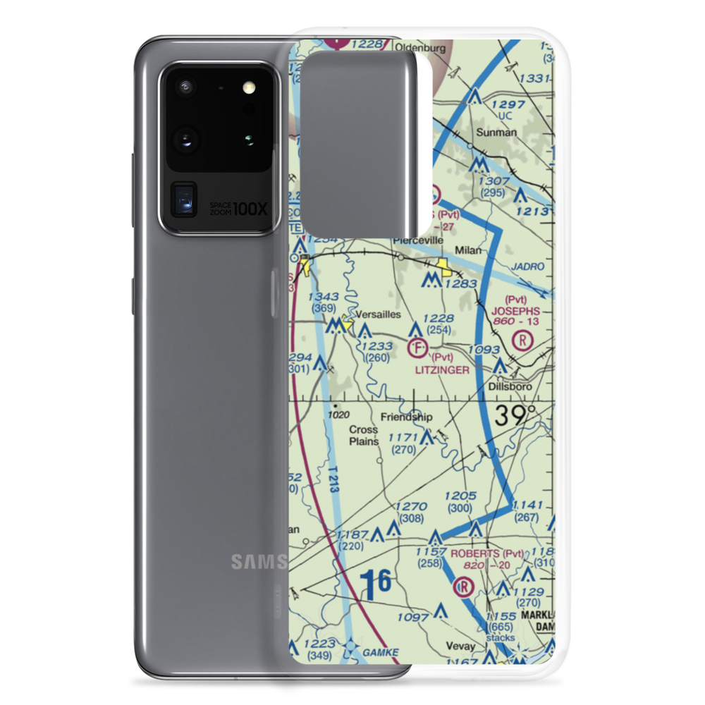 Litzinger Ultralightport (IG04) VFR Sectional Samsung Case Samsung Galaxy S20 Ultra model shown