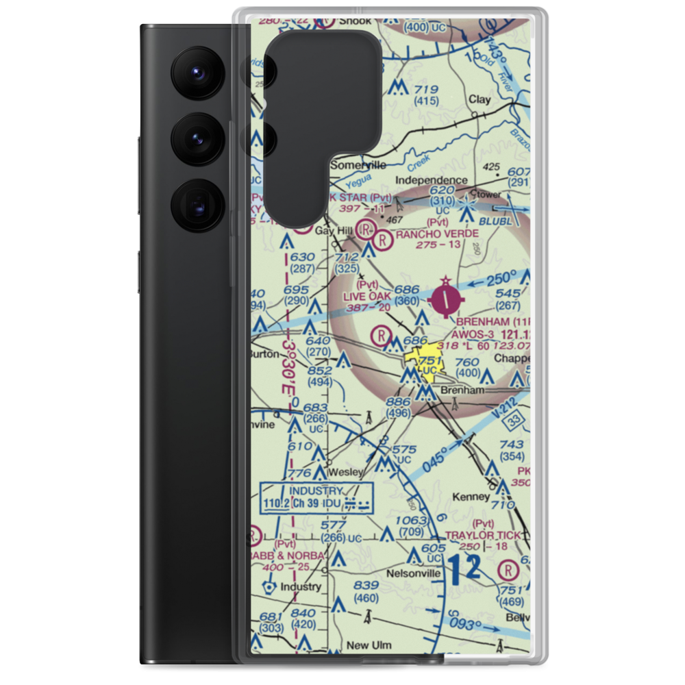 Live Oak Ranch Airport (TA17) VFR Sectional Samsung Case Samsung Galaxy S22 Ultra model shown