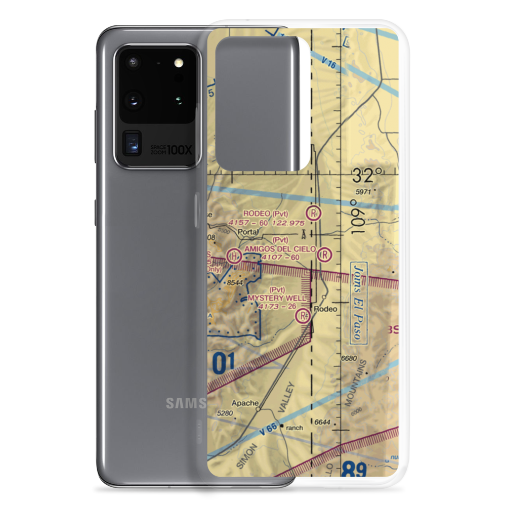 Lizzy Lizard Airport (8AZ5) VFR Sectional Samsung Case Samsung Galaxy S20 Ultra model shown