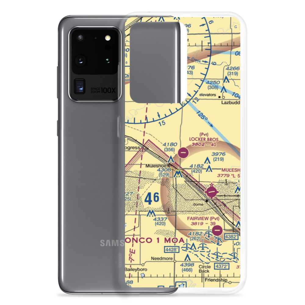 Locker Brothers Airport (1TE0) VFR Sectional Samsung Case Samsung Galaxy S20 Ultra model shown