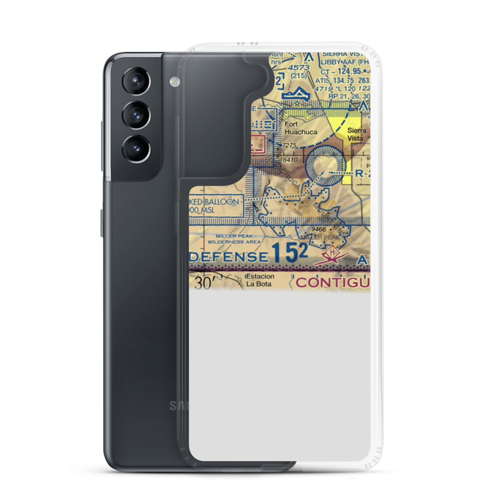 Lone Mountain International Airport (AZ74) VFR Sectional Samsung Case Samsung Galaxy S21 model shown