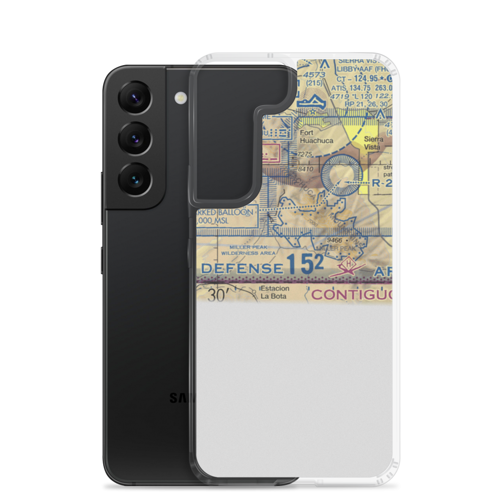 Lone Mountain International Airport (AZ74) VFR Sectional Samsung Case Samsung Galaxy S22 model shown