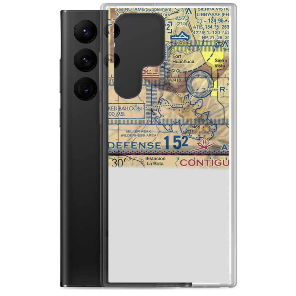 Lone Mountain International Airport (AZ74) VFR Sectional Samsung Case Samsung Galaxy S22 Ultra model shown