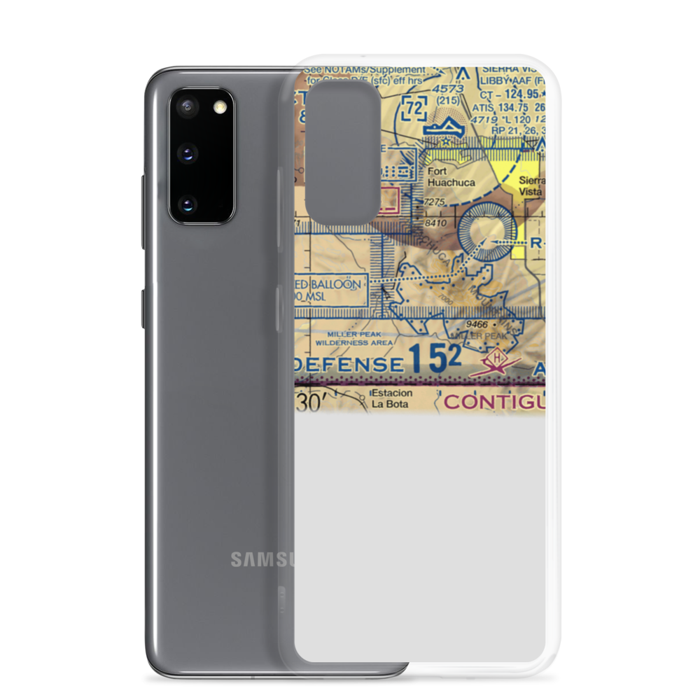 Lone Mountain International Airport (AZ74) VFR Sectional Samsung Case Samsung Galaxy S20 model shown