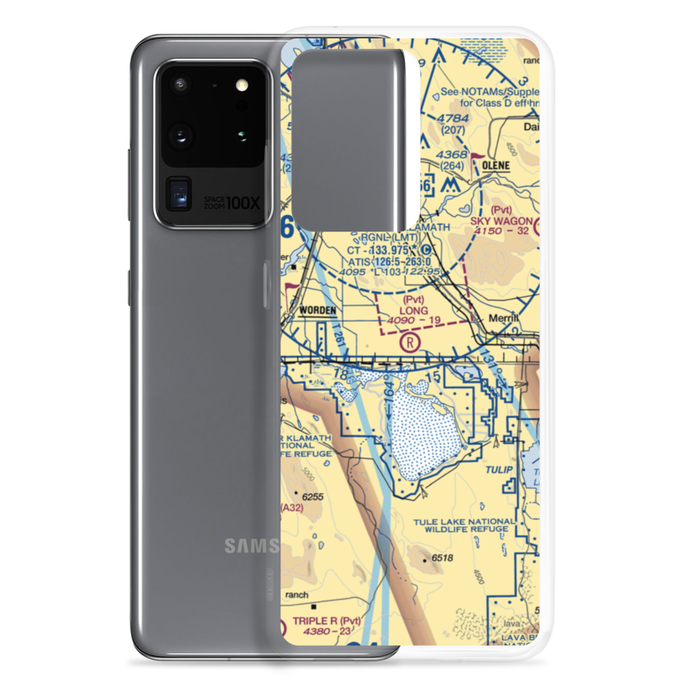 Long Ranch Airport (0OR3) VFR Sectional Samsung Case Samsung Galaxy S20 Ultra model shown