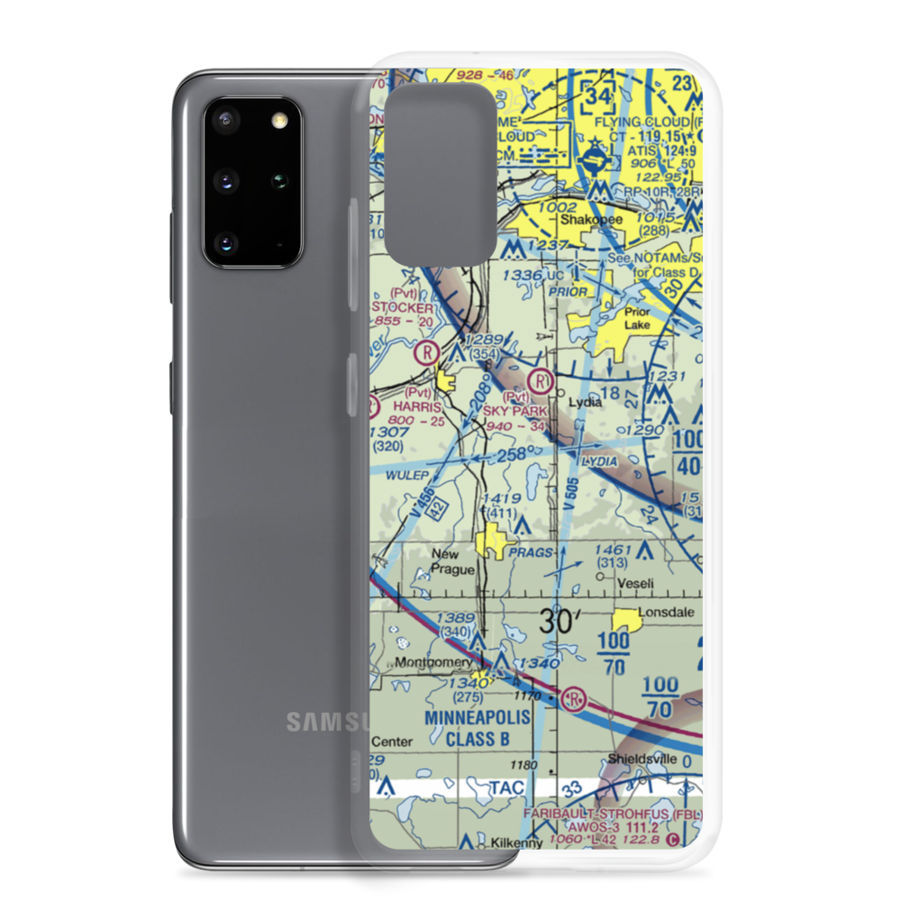 Loon Lane Seaplane Base (70MY) VFR Sectional Samsung Case Samsung Galaxy S20 Plus model shown