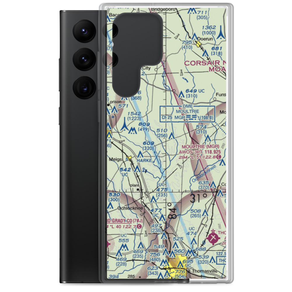 Lost Creek Farms Airport (US-0084) VFR Sectional Samsung Case Samsung Galaxy S22 Ultra model shown