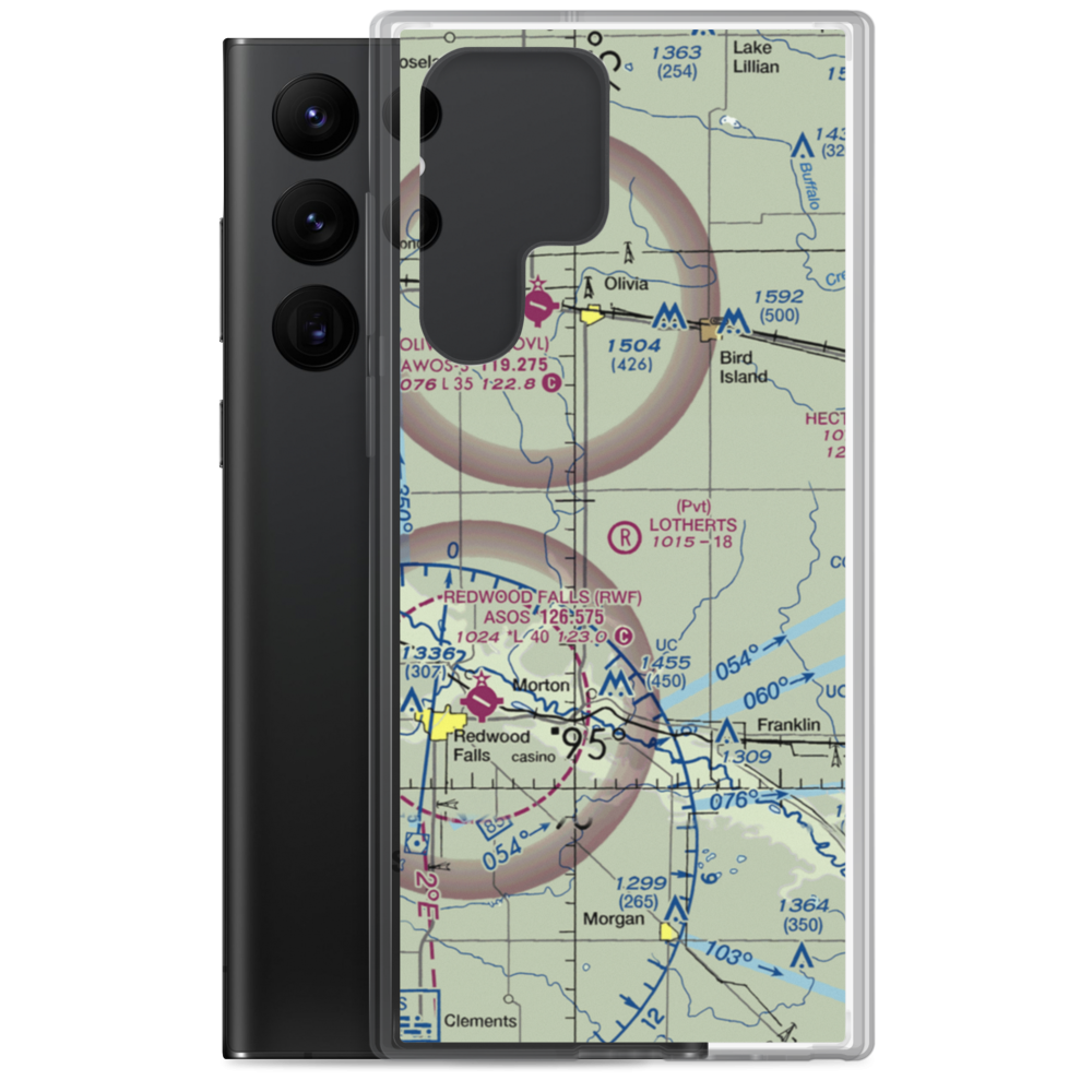 Lothert's Farm Strip (56MN) VFR Sectional Samsung Case Samsung Galaxy S22 Ultra model shown