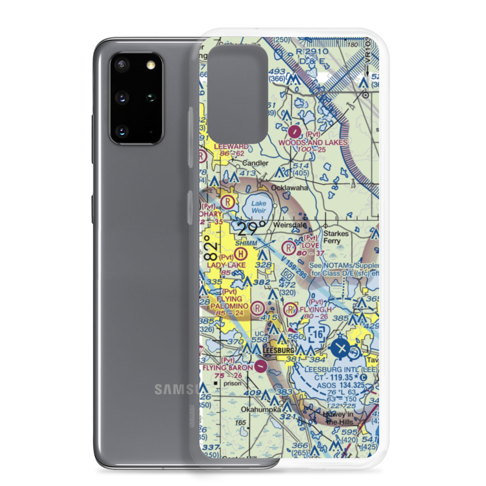 Love Field (97FL) VFR Sectional Samsung Case Samsung Galaxy S20 Plus model shown