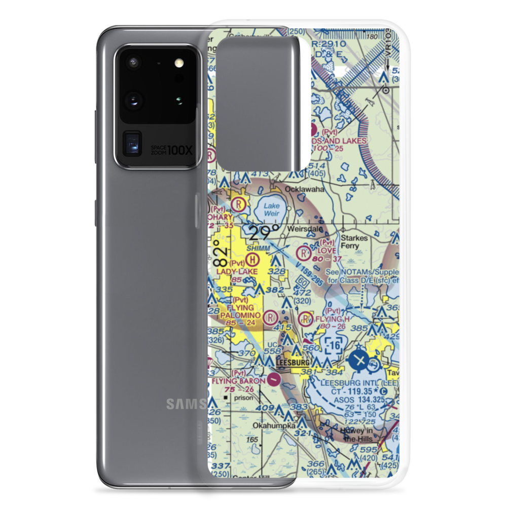 Love Field (97FL) VFR Sectional Samsung Case Samsung Galaxy S20 Ultra model shown