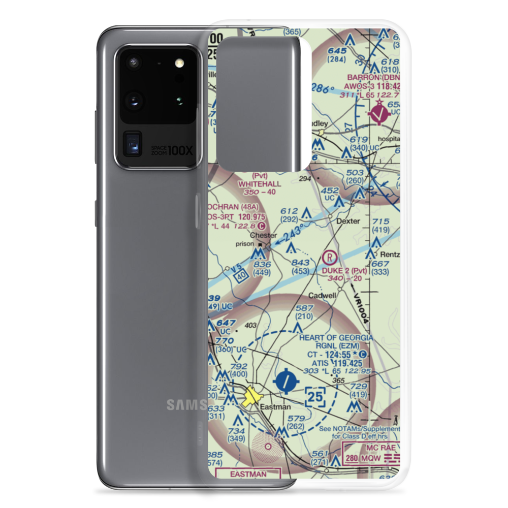 Lt Landing Airport (23GE) VFR Sectional Samsung Case Samsung Galaxy S20 Ultra model shown
