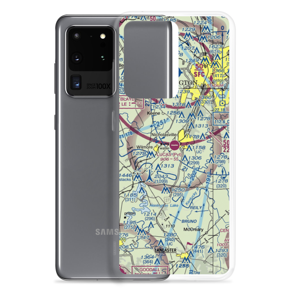 Lucas Field (79KY) VFR Sectional Samsung Case Samsung Galaxy S20 Ultra model shown