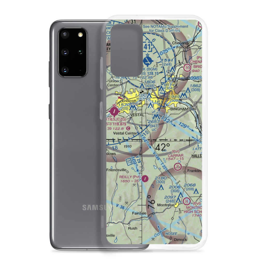 Luke Airport (3NY5) VFR Sectional Samsung Case Samsung Galaxy S20 Plus model shown