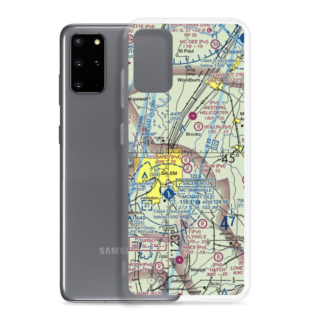 Lusardi Field (4OR7) VFR Sectional Samsung Case Samsung Galaxy S20 Plus model shown