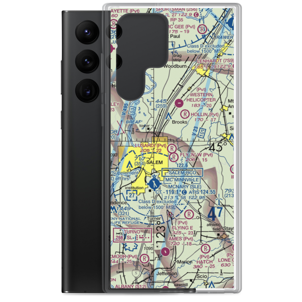 Lusardi Field (4OR7) VFR Sectional Samsung Case Samsung Galaxy S22 Ultra model shown