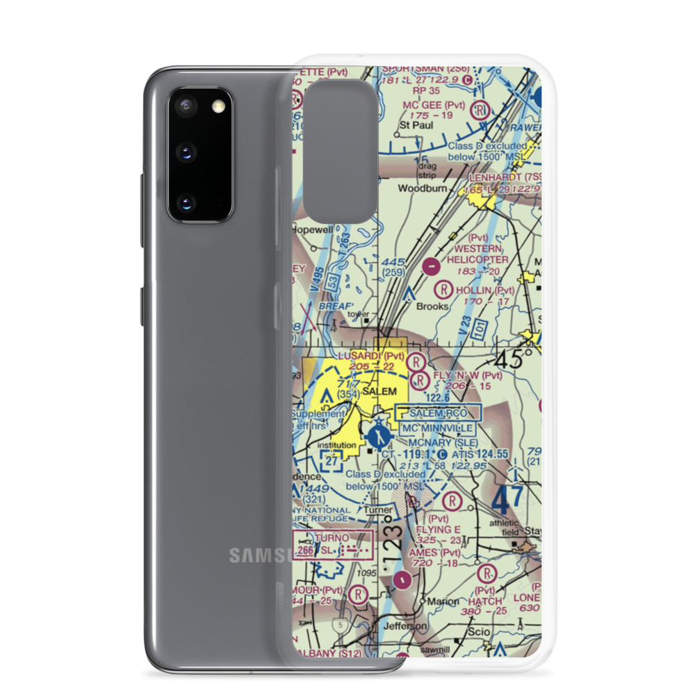 Lusardi Field (4OR7) VFR Sectional Samsung Case Samsung Galaxy S20 model shown