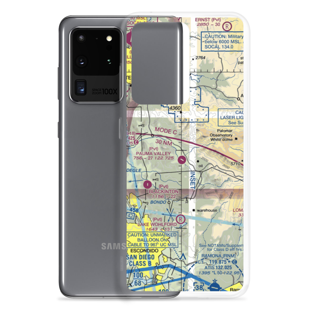 Lyall-Roberts Airport (37CL) VFR Sectional Samsung Case Samsung Galaxy S20 Ultra model shown