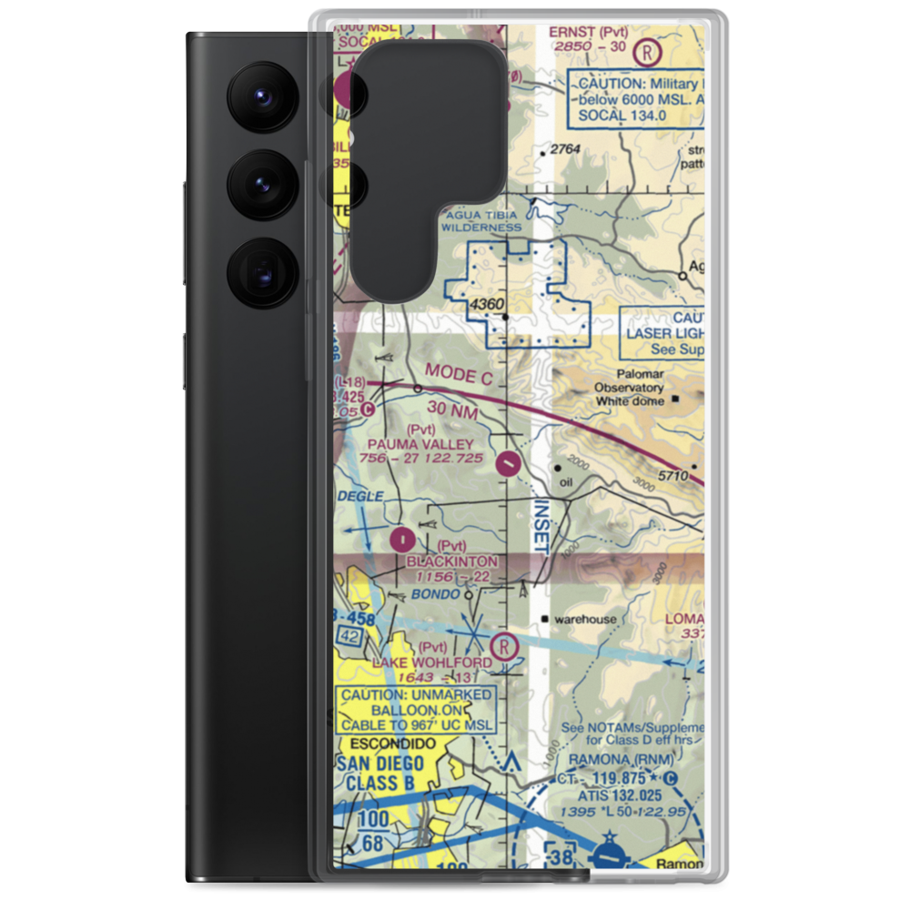 Lyall-Roberts Airport (37CL) VFR Sectional Samsung Case Samsung Galaxy S22 Ultra model shown