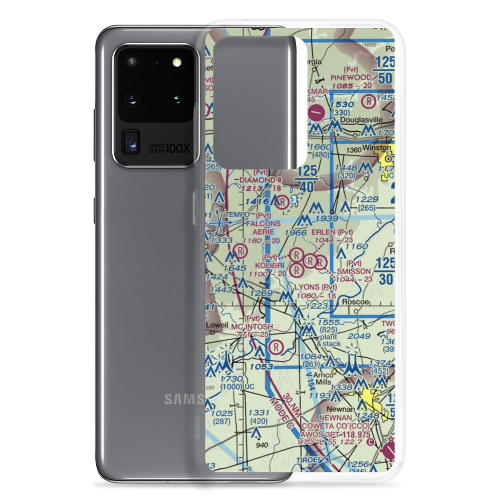 Lyons Landing Airport (5GA2) VFR Sectional Samsung Case Samsung Galaxy S20 Ultra model shown