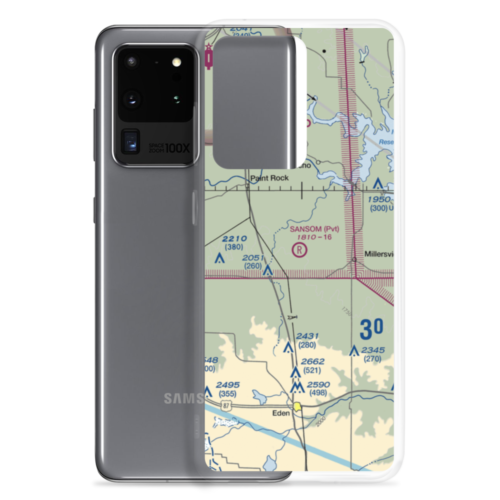 M Sansom Ranch Airport (06TS) VFR Sectional Samsung Case Samsung Galaxy S20 Ultra model shown