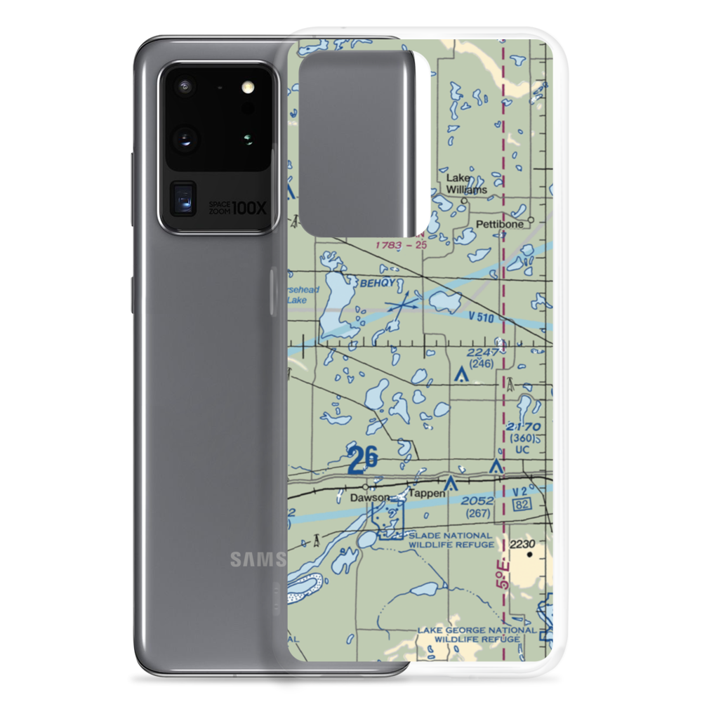 M. Bodvig Airstrip (NA71) VFR Sectional Samsung Case Samsung Galaxy S20 Ultra model shown