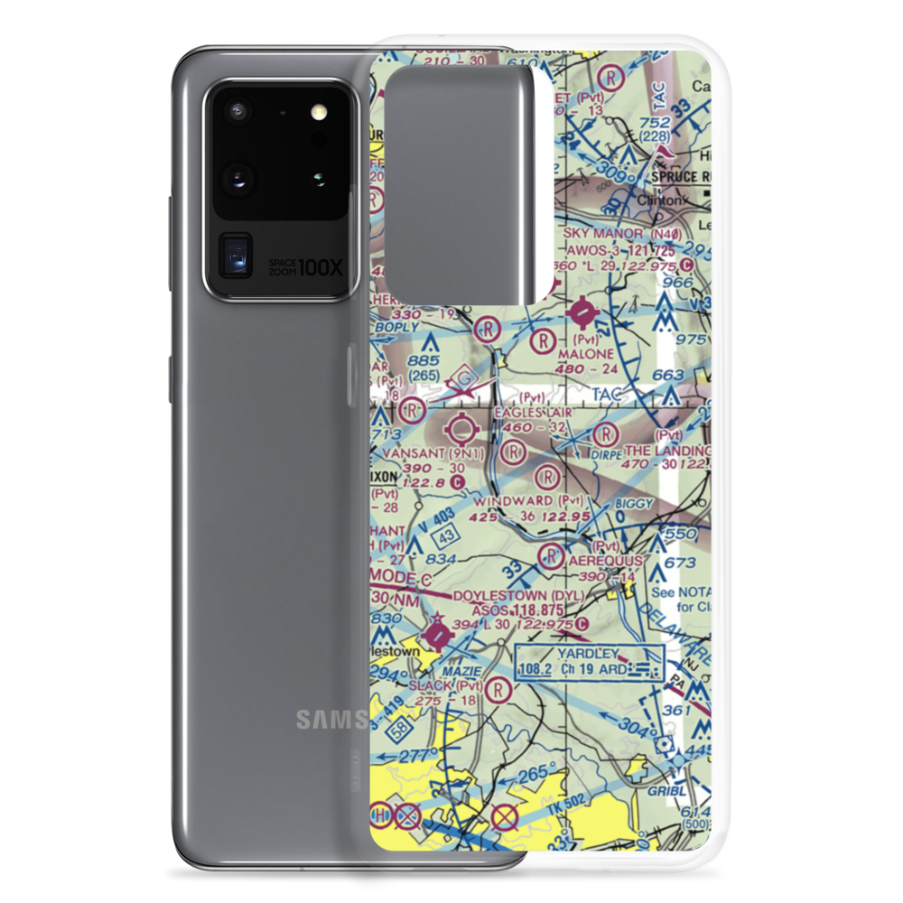 Mabel's Balloonport (JY42) VFR Sectional Samsung Case Samsung Galaxy S20 Ultra model shown
