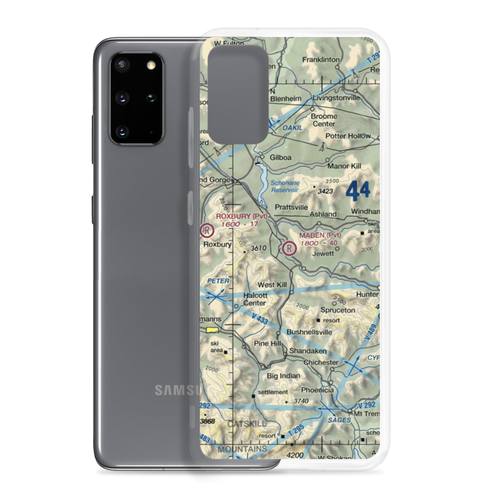 Maben Airport (N00) VFR Sectional Samsung Case Samsung Galaxy S20 Plus model shown